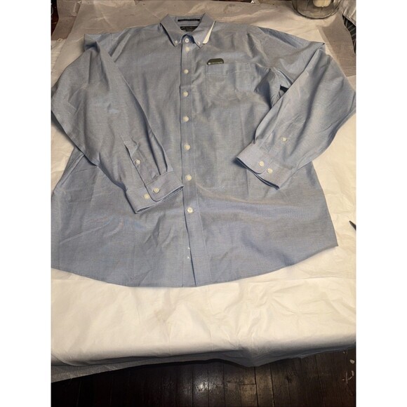 Eddie Bauer Relaxed Fit Button Up Shirt ~ Men's XLT. Brand New With Tags. - Picture 1 of 16